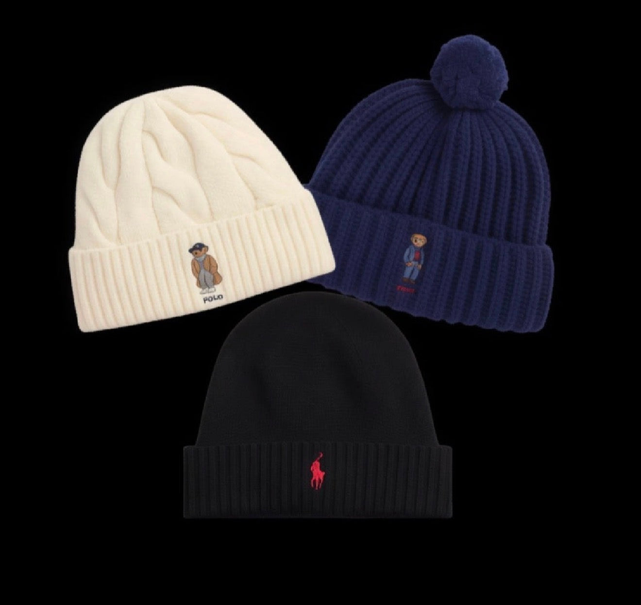 Ralph Lauren winter hats